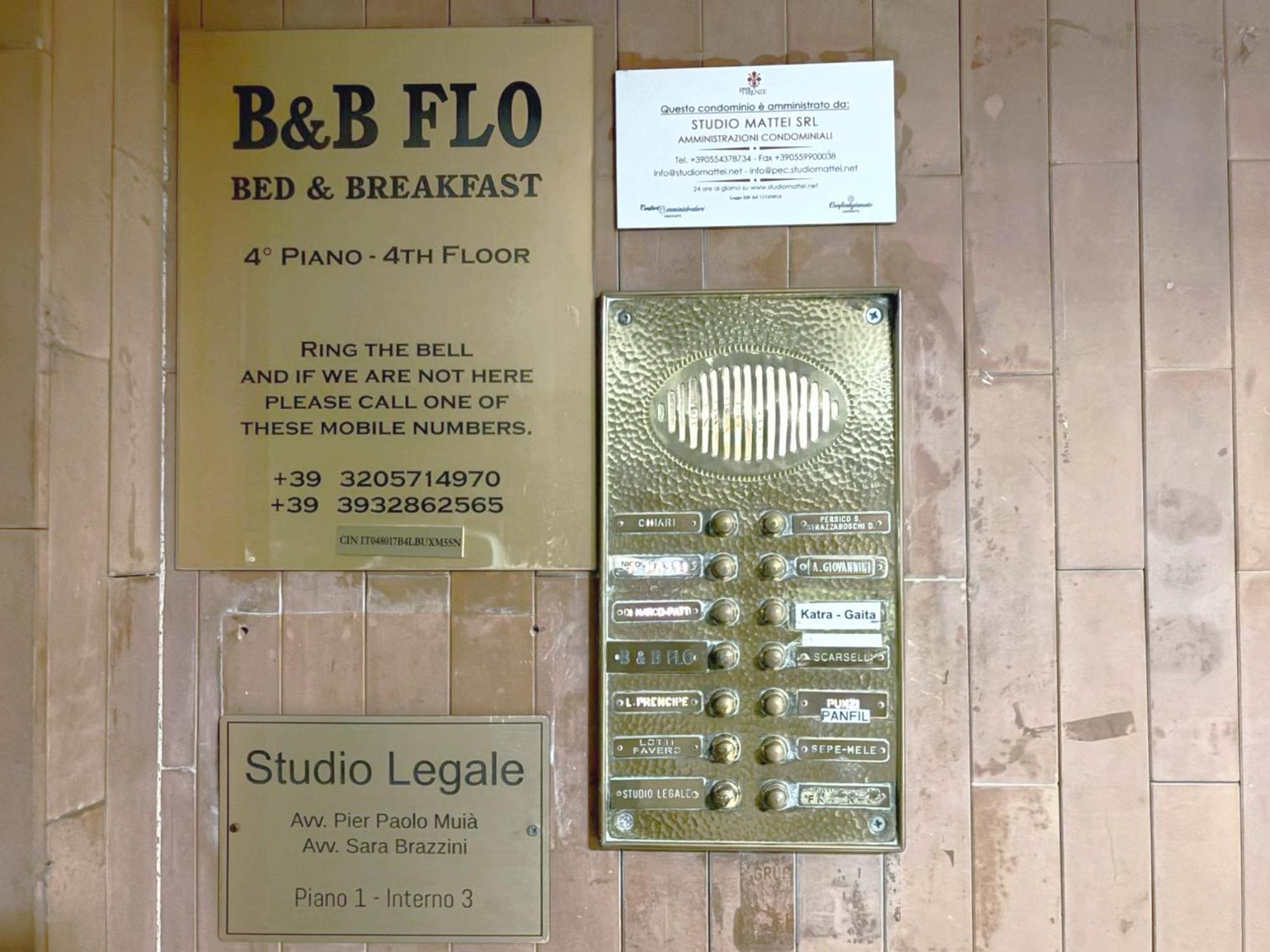 B&B Flo Florencie Exteriér fotografie